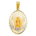 14K Yellow Gold Religious Pendant - PT328
