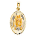 14K Yellow Gold Religious Pendant - PT329