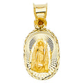 14K Yellow Gold Religious Pendant - PT341