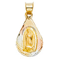 14K Yellow Gold Religious Pendant - PT343