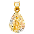 14K Yellow Gold Religious Pendant - PT345