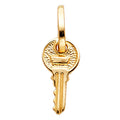 14K Yellow Gold Key, Music & Assorted Pendant - PT465