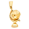 14K Yellow Gold Nature, Sports, Evil Eye & Baby Pendant - PT469