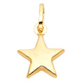 14K Yellow Gold Nature, Sports, Evil Eye & Baby Pendant - PT473