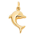 14K Yellow Gold Animal, Sea Life & Butterfly Pendant - PT484