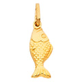 14K Yellow Gold Animal, Sea Life & Butterfly Pendant - PT489