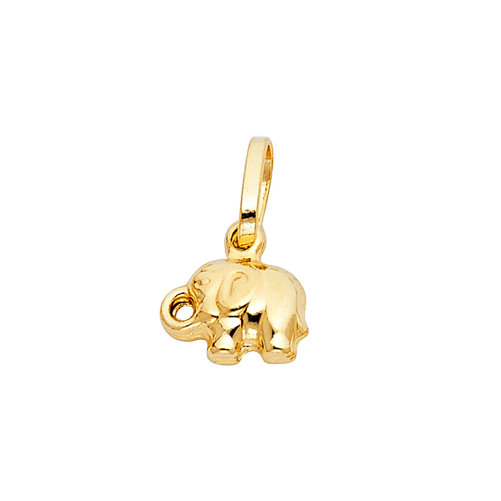 14K Yellow Gold Animal, Sea Life & Butterfly Pendant - PT493