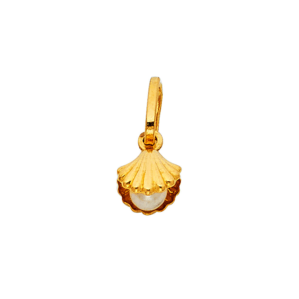 14K Yellow Gold Animal, Sea Life & Butterfly Pendant - PT496