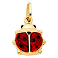 14K Yellow Gold Animal, Sea Life & Butterfly Pendant - PT504
