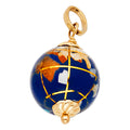 14K Yellow Gold Nature, Sports, Evil Eye & Baby Pendant - PT516