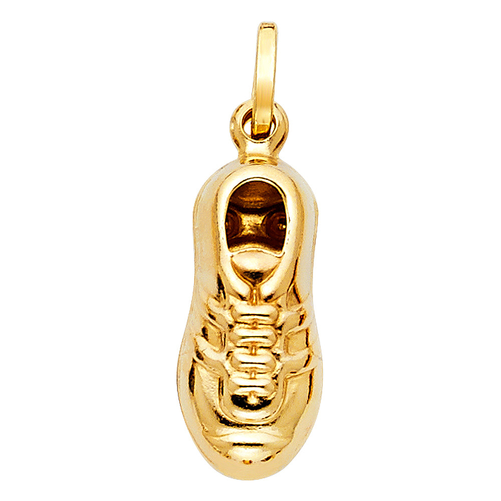 14K Yellow Gold Nature, Sports, Evil Eye & Baby Pendant - PT518