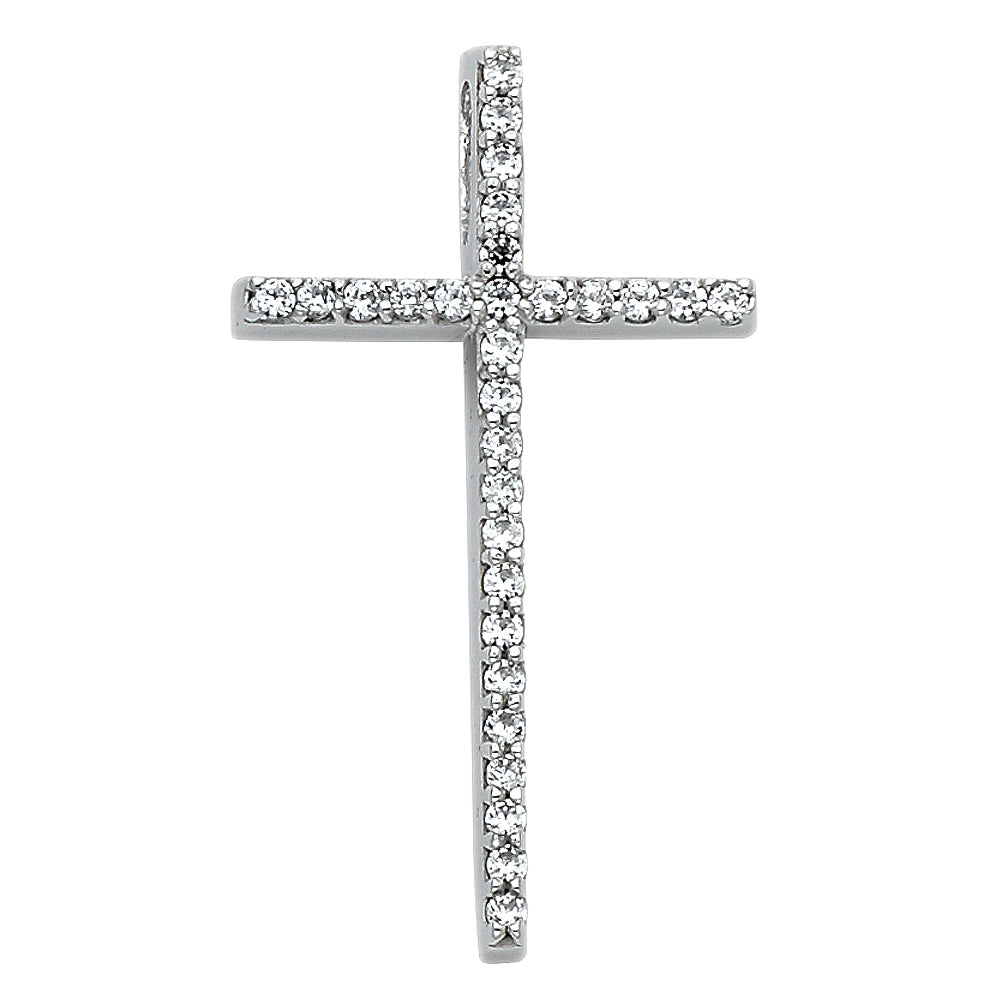 14K Yellow Gold Cross Pendant - PT527