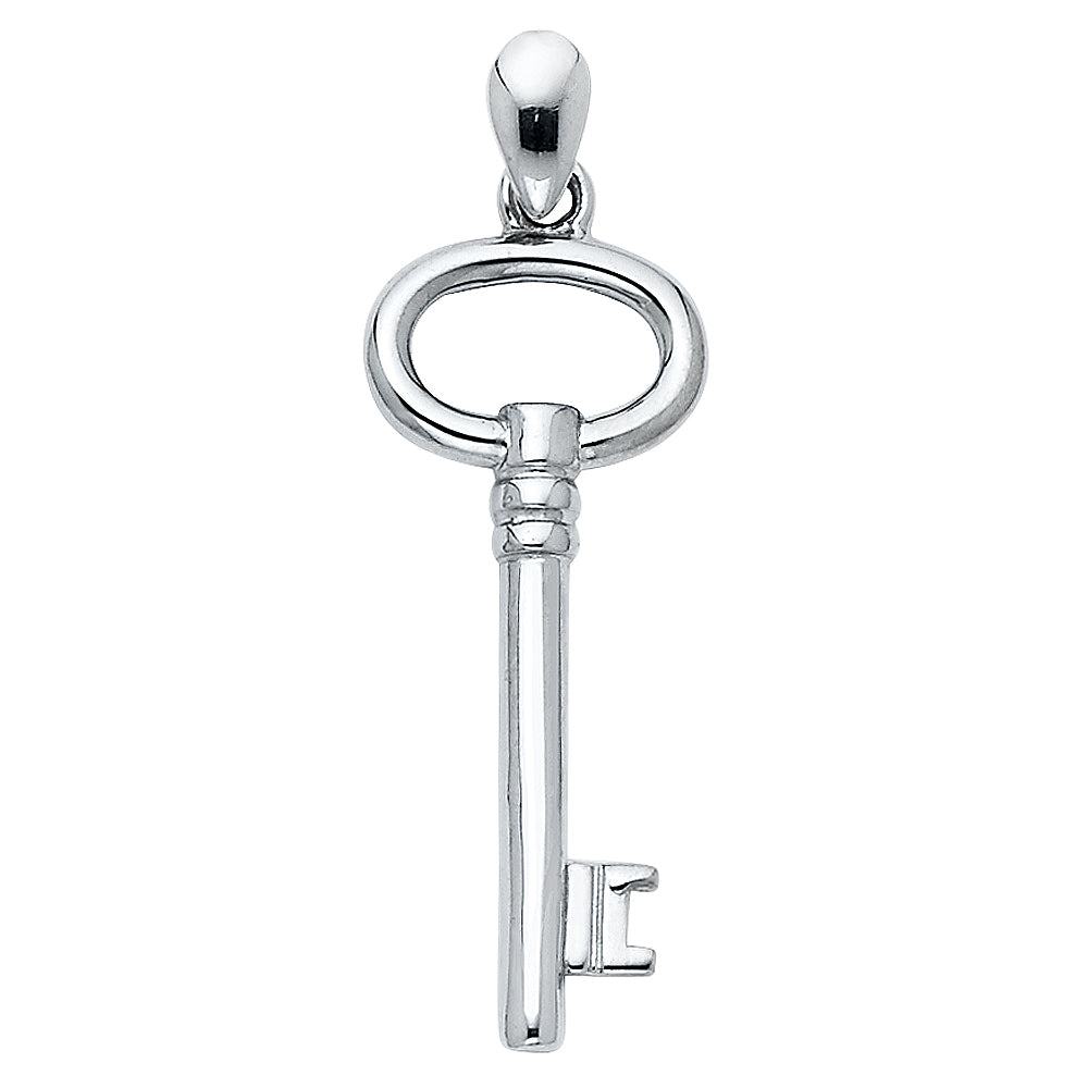 14K Yellow Gold Key, Music & Assorted Pendant - PT549