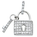 14K Yellow Gold Key, Music & Assorted Pendant - PT550