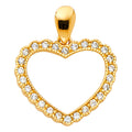 14K Yellow Gold Key, Music & Assorted Pendant - PT581