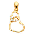 14K Yellow Gold Key, Music & Assorted Pendant - PT591