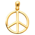 14K Yellow Gold Mom, Family, Baby & Heart Pendant - PT593