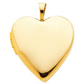 14K Yellow Gold Locket Pendant - PT610