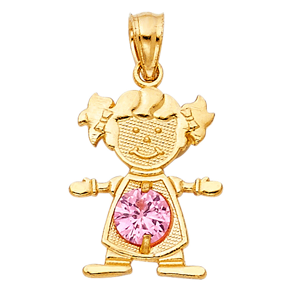 14K Yellow Gold Monthly & Zodiac Jewelry - PT660 - Image 10