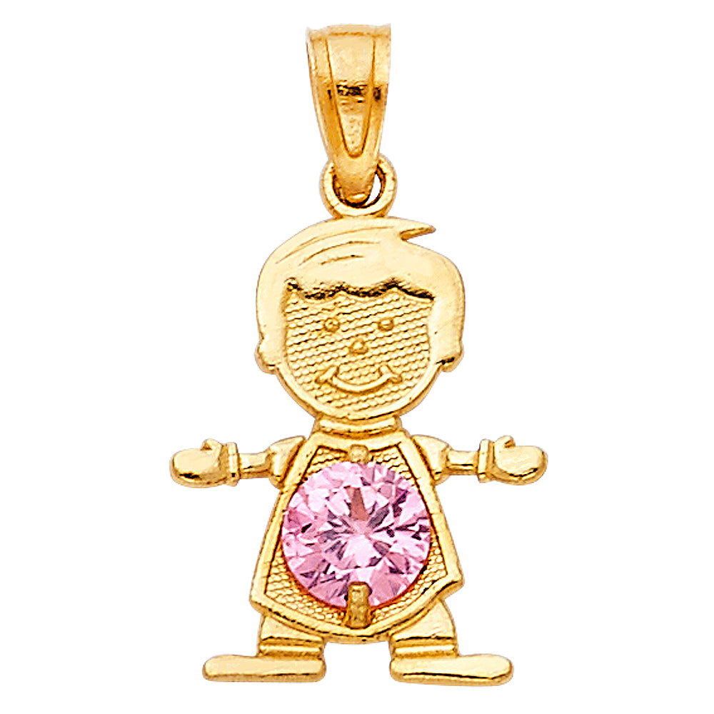 14K Yellow Gold Monthly & Zodiac Jewelry - PT661 - Image 10