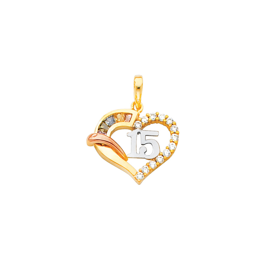 14K Yellow Gold Half Set - PT670