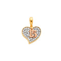 14K Yellow Gold Half Set - PT671