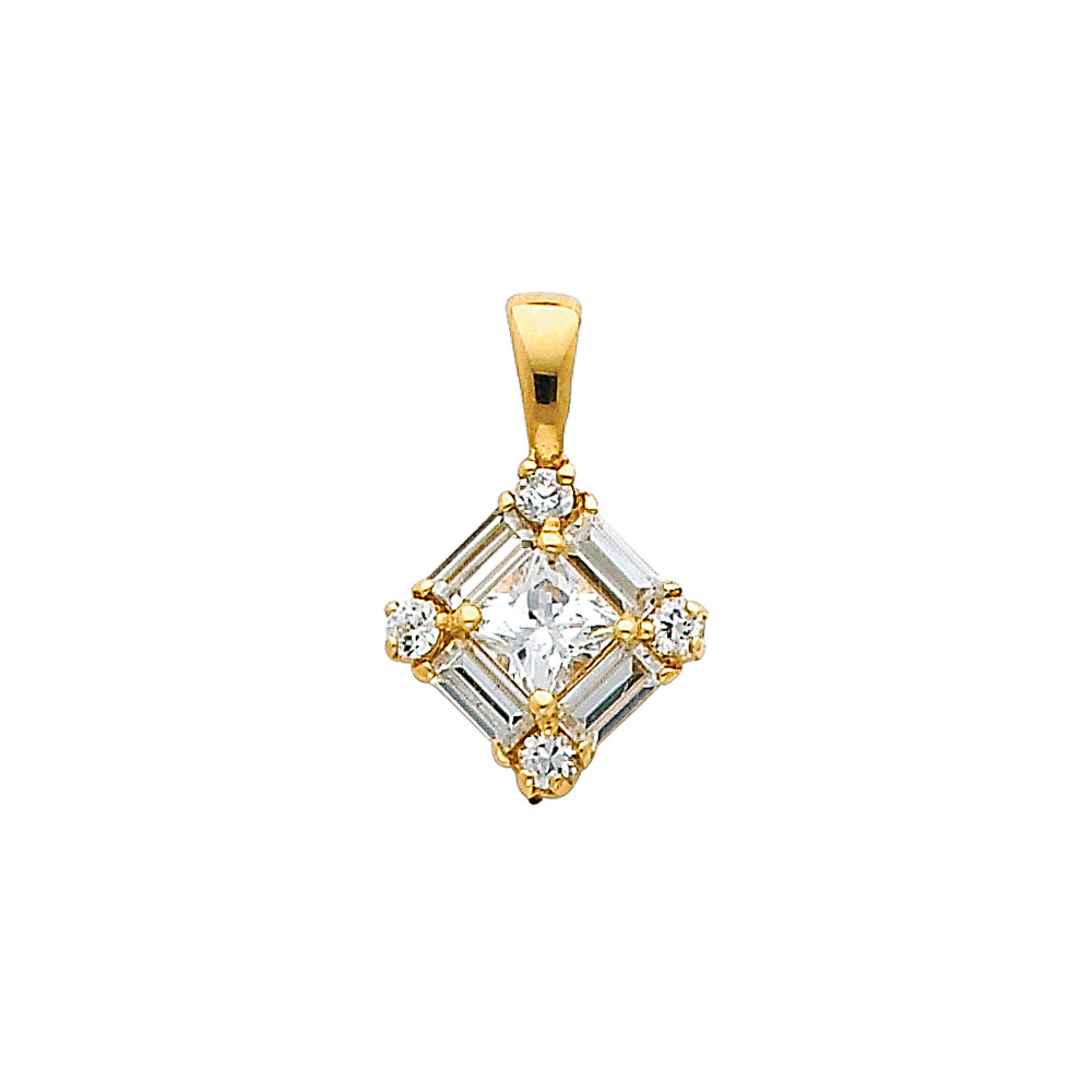 14K Yellow Gold Half Set - PT694