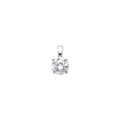 14K Yellow Gold Stud Earring & Solitaire Jewelry 6mm - PT699