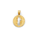 14K Yellow Gold Religious Pendant - PT740