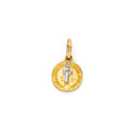 14K Yellow Gold Religious Pendant - PT741