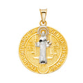 14K Yellow Gold Religious Pendant - PT754