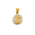 14K Yellow Gold Religious Pendant - PT791