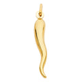 14K Yellow Gold Nature, Sports, Evil Eye & Baby Pendant - PT793
