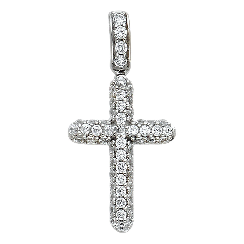 14K Yellow Gold Cross Pendant - PT815