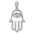 14K Yellow Gold Nature, Sports, Evil Eye & Baby Pendant - PT825