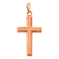 14K Yellow Gold Cross Pendant - PT914