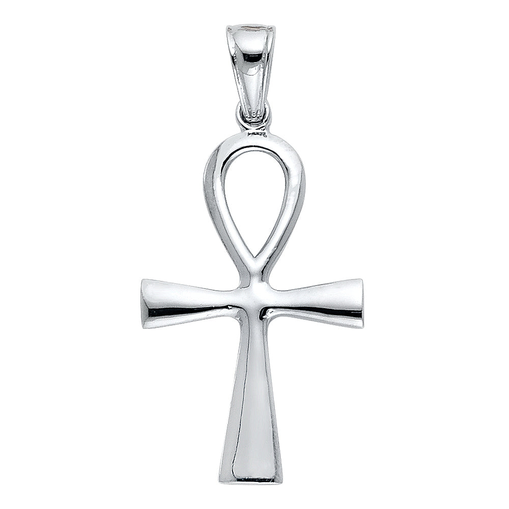 14K Yellow Gold Cross Pendant - PT923