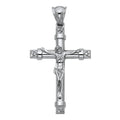 14K Yellow Gold Crucifix Cross Pendant - PT929