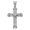 14K Yellow Gold Crucifix Cross Pendant - PT943