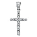 14K Yellow Gold Cross Pendant - PT1066