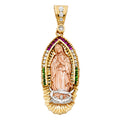 14K Yellow Gold Religious Pendant - PT1070