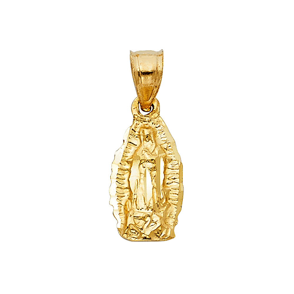 14K Yellow Gold Religious Pendant - PT1078