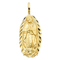 14K Yellow Gold Religious Pendant - PT1079