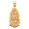 14K Yellow Gold Religious Pendant - PT1083