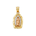 14K Yellow Gold Religious Pendant - PT1095