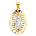 14K Yellow Gold Religious Pendant - PT1103