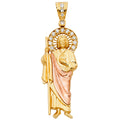 14K Yellow Gold Religious Pendant - PT1138