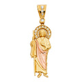 14K Yellow Gold Religious Pendant - PT1139