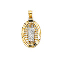 14K Yellow Gold Religious Pendant - PT1142