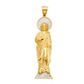 14K Yellow Gold Religious Pendant - PT1145